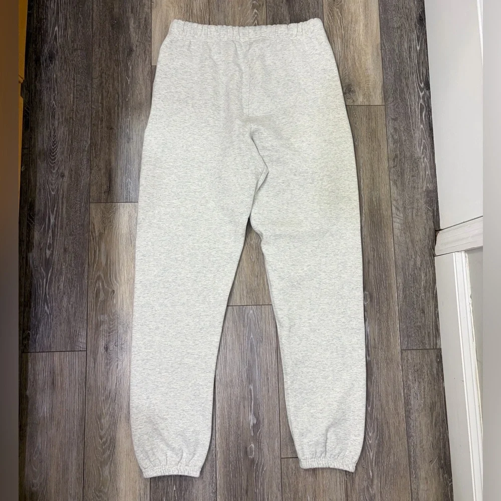 Fear of God ESSENTIALS Light Heather Grey Fleece Sweatpants NWOT